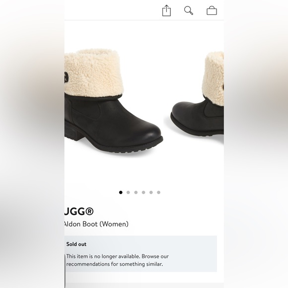 Ugg W Aldon Boots - Picture 1 of 9